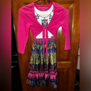 Light weight cotton girls dress
